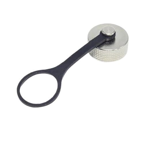 Cover Protector Para Conector Aviación GX16 Metal y Goma