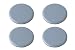 Produktbild Metafranc Easyglider Ø 30 mm - selbstklebend - 4 Stück - PTFE Gleitoberfläche - Für ein leichtes Verschieben schwerer Möbel / Universales Möbelgleiter-Set / Teflongleiter / Bodengleiter / 645796