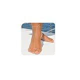 Pencros Toe Ankle Bracelet for Women, 14K Gold Boho Bead Adjustable Anklet, Barefoot Sandals CZ Ankle Bracelet Waterproof Minimalist Beach Foot Jewelry for Women (Silver)