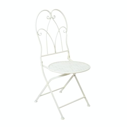 Chaise Sandy compacte blanc antique pour optimiser les petits espaces - 2