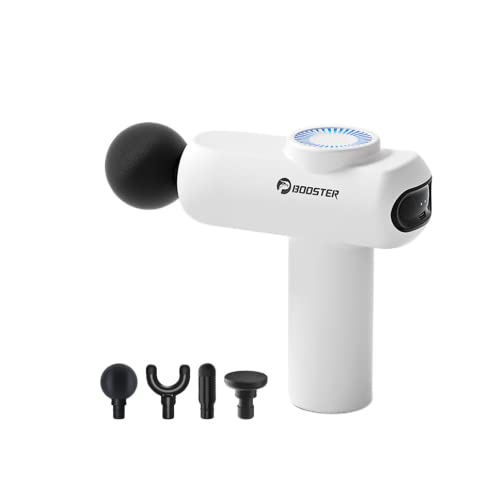 Mini Pistola de Massagem Profissional Booster Mini Branca Massageador Muscular Elétrico Portatil Para Liberação Miofascial Pistola Massageadora