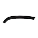 HMMXPX Car Rear Wheel Arch Trim Eyebrow Upper Rubber Cover Left/Right Fit for Jeep Cherokee 2011 2014 2015 2016-2021(Left Driver Side)