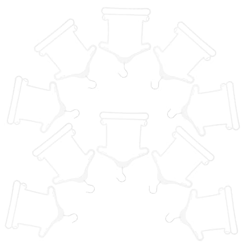 OFFSCH 10pcs Kids Clothes Hangers Baby Clothes Drying Racks Infant Clothes Laundry Hangers