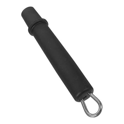 Hemobllo Mango De Olla Anti-escaldaduras Negro Mango De Acero Inoxidable Ergonómico para Cacerolas De Leche Utensilios De Cocina Desmontable