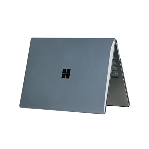 Se7enline Surface Laptop 5 Case - 15 inch Hard Cover for Surface Laptop 5/4/3 Model 1872/1873/1953/1979, Crystal Black - Image 4