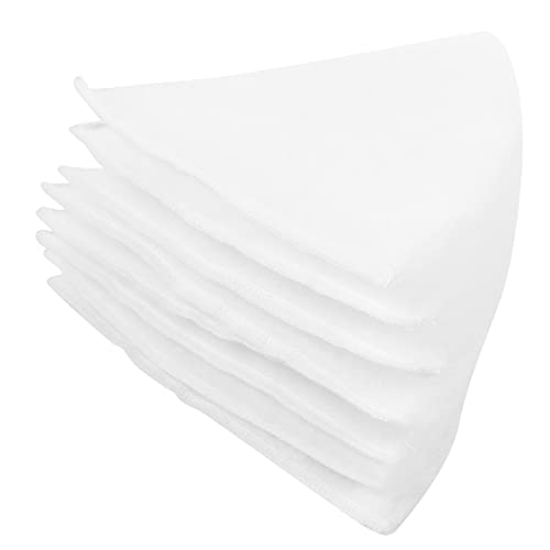Gadpiparty 10-Pack Conical Exhaust Filter Set for Ventilation Systems High Efficiency Air Filtration Sturdy Cloth Material Suitable for Home and Dryer Use