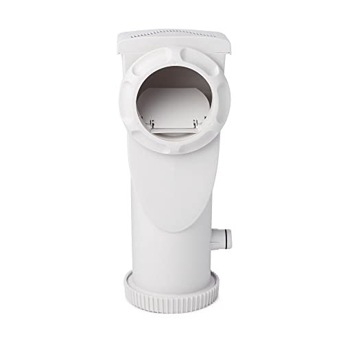 Image of Funsicle SkimmerPlus 1000 GPH 2-in-1 Filter Pump and Skimmer System with Clamps and 1.5 inch Hose Fitting for Above Ground Swimming Pools