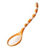 Long Handle Spoon – Cute Eel-Shaped Tableware, Coffee Stirring Spoon | Fun & Functional Long Handle Utensil for Dining, Cooking, Cups, Christmas, Holiday, Birthday Party, Home, Restaurant, Travel