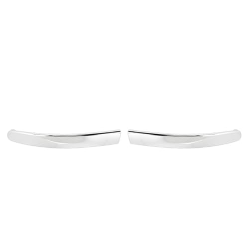 Moulures de protection avant chromées et durables anti-choc en ABS