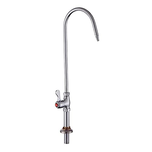 Robinet de mélange puits de laboratoire chromage levier unique LWX eau froide