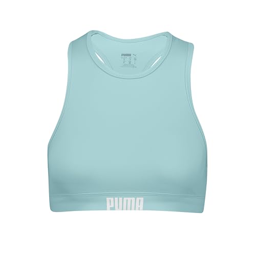 PUMA Damen Raceback Bikini Top, Mint, S EU