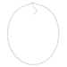 Produktbild Jean & Len Mira Necklace in Silber, frei von Nickel, Blei und Cadmium, 14K vergoldet, 316L Edelstahl, größenverstellbar (42 + 5 cm), minimalistische und wasserfeste Halskette