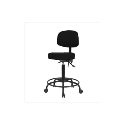 Tabouret avec dossier Thomas Vmbst-rt-t1-rg-c8569 en vinyle Bordeaux