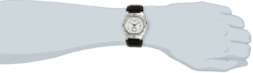 Image of TIMEX Leather Fashion Analog Silver Dial Men's Watch-El00, Band Rose Gold