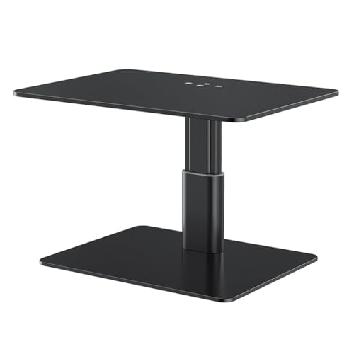 Base de stockage d'écran de bureau pour un espace informatique épuré