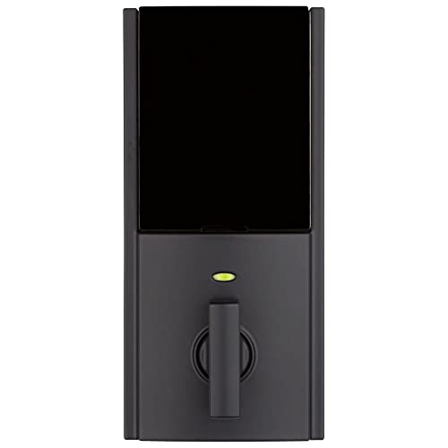Image of Kwikset 914 Contemporary Keypad SmartCode Electronic Deadbolt Smart Lock Featuring SmartKey Security and ZigBee 3.0 Technology in Matte Black (Pack of 2)