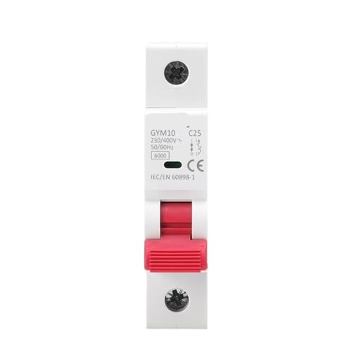 Disjoncteur 10A courbe C GYM10 protection circuit électrique 220V