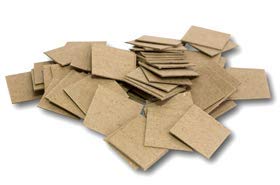 VCI Fiberboard Chips for Dry Packaging, 1" x 1" - Bundle of 2500 Chips