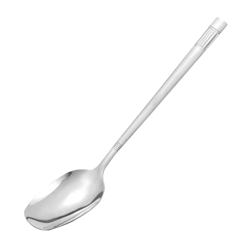 Miniatura 5 de Luieonm Cuchara De Acero Inoxidable Cuchara De Té Helado De 19,3 Cm, Herramienta De Agitación De Capuchino, Cuchara De Mango Largo Resistente Al Calor Para Remover Café, Té Y Leche De Chocolate