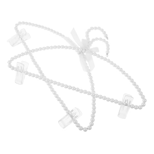 Gatuida 2 Piezas Colgador de Vestido de Novia Perchas de plastico Perchas de Viaje Percha para Traje Perchas de Dama de Honor sostenedor del Vestido Percha de Novia el plastico