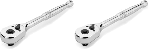 Image of WORKPRO 3 /8-Inch Drive Ratchet, Quick-Release 72-Tooth Ratchet Wrench (Pack of 2)