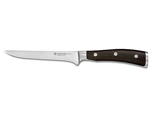 Wusthof IKON Boning Knife, 5", Brown