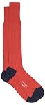 Hackett London Men's Cotton Socks Long Socks, Red (Red), L