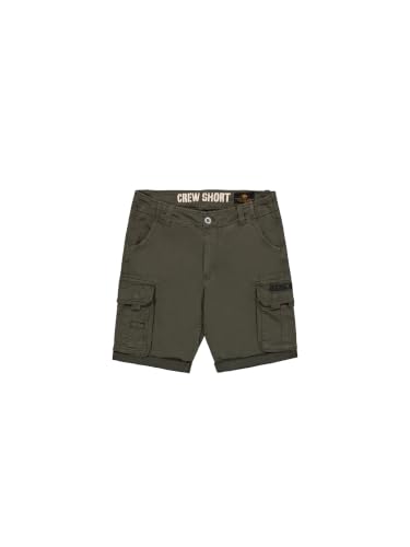 Alpha Industries Herren Crew Short Für Cargos, Greyblack, 31 EU – Ansicht 1