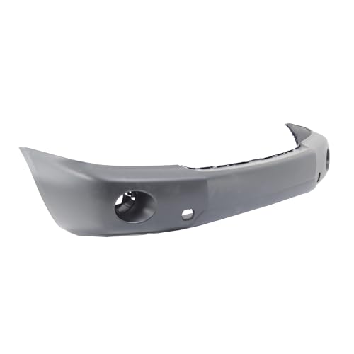 Image of FitParts Compatible with Toyota Highlander 2004-2007 Front Bumper Cover | Primed, With Fog Light Holes, Ready to Paint, OEM 5211948917, TO1000278