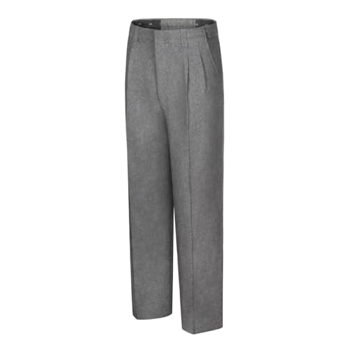 United Attire Baseball Combo Umpire Pants with Expandable Waist (Heather Grey, 44)