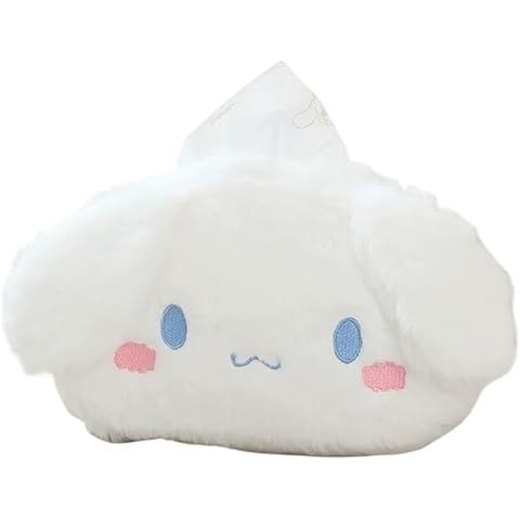 ティッシュラック ぬいぐるみ ティッシュボックス マイメロディ ハローキティ 可愛い かわいい グッ シナモン 犬 かわいい ふわふわ ティッシュボックス ティッシュカバー ズ 車 部屋 マイメロディ ギフト ホームデコレーション ファッション 非公式 (