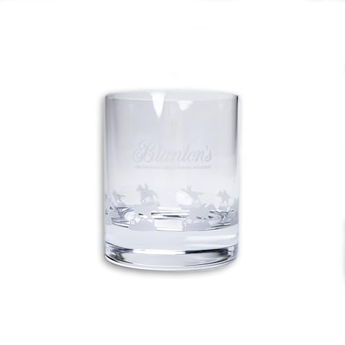 Blanton's Glencairn Etched Gallop Glass