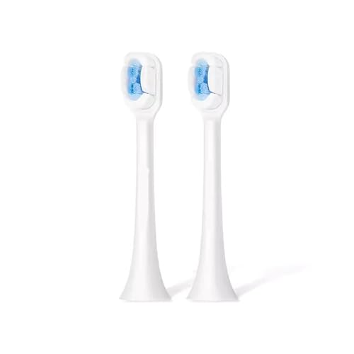 �CSOOCAS �ɑΉ��A���g�d�����u���V�w�b�h�����p SOOCAS X1 X3 X3U X5 ���u���V�����w�b�h(2 pieces white)