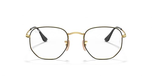 Image of Ray-Ban Unisex Rx6448 Hexagonal Prescription Eyeglass Frames