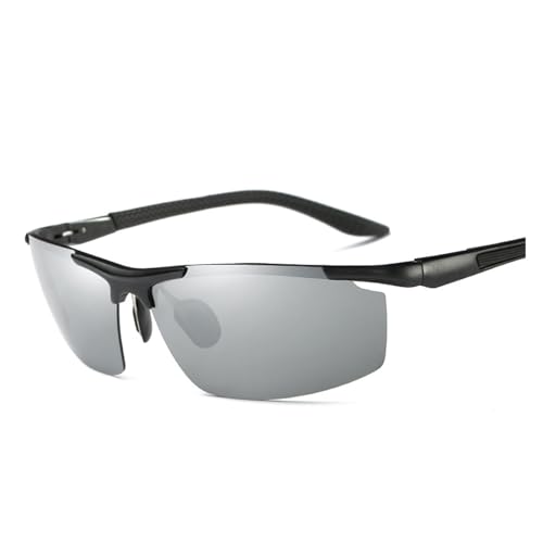 Lunettes polarisées anti-éblouissement en aluminium pour cyclisme nocturne