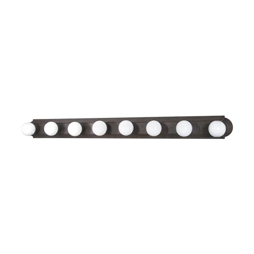 Image of Nuvo Lighting 60 /307 Transitional Eight Light Vanity in Bronze /Dark finish