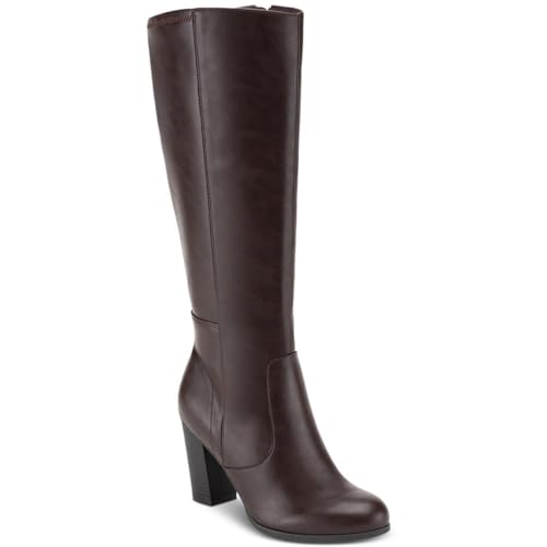 Style & Co. Womens Addyy Faux Suede Knee-High Boots