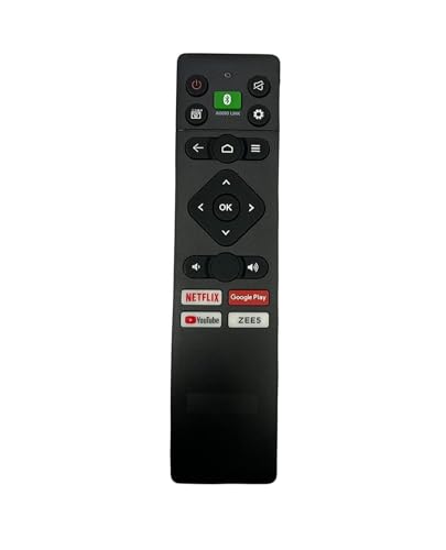 Image of Remote Compatible with PANASONIC Smart LED TV with Netflix YouTube and ZEE5 Hotkeys Without Voice Command [Please Match The Image with Your Old Remote]