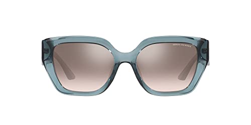 Armani Exchange Womens Ax4125su Universal Fit Rectangular Sunglasses