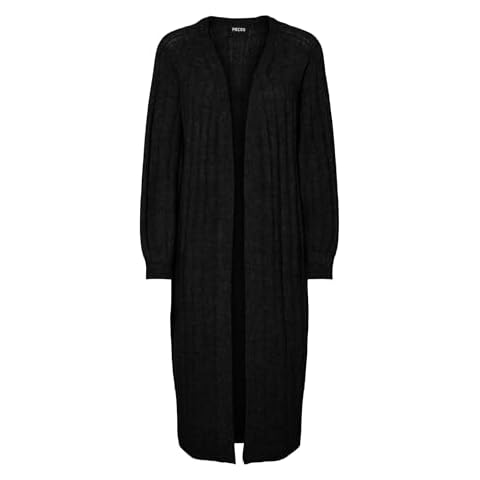 Cardigan Long en Tricot PIECES Cover