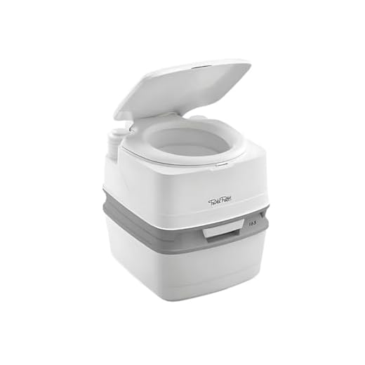 Les beaux jours arrivent ! Envie d'évasion ? 61 Thetford 92806 Porta Potti 165 Toilette Portable, Blanc-Gris, 414 x 383 x 427 mm
