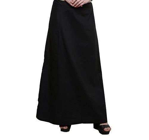 Image of Style Ally Women's Saree Cotton Readymade Petticoat (Free Size)