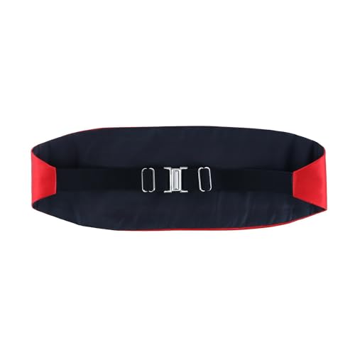 Image of Trafalgar Men's Sutton Solid Color Silk Cummerbund