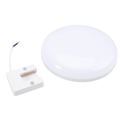 MUCKLILY Lámpara de Techo LED Redonda 24W Luz Blanca Fría Moderna para Dormitorio Cocina Salón Dispositivo de Iluminación Decorativa Consumo Luces LED para Decoración del Hogar