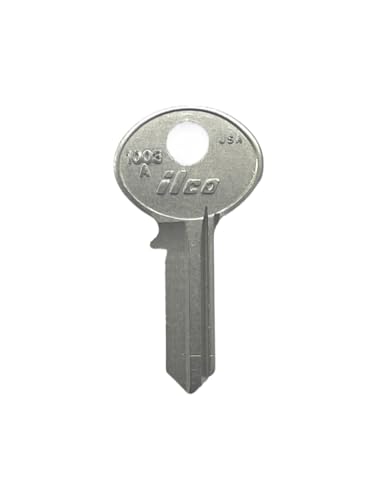 Ilco 1003A Key Blank, CCL Cabinet Locks (10-Pack)