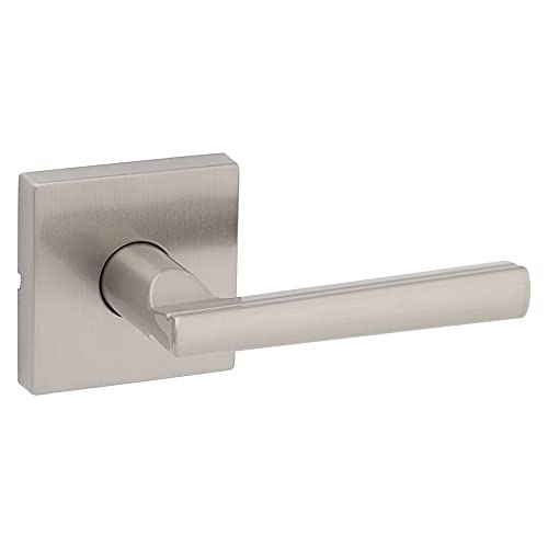 Kwikset Montreal Passage Door Handle Satin Nickel