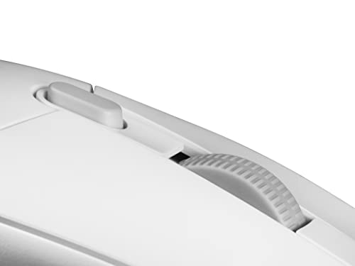 MMG, Mouse Gaming Compatto 3200 DPI RGB Flow, Switch Meccanici HUANO, Design Leggero Antiscivolo, 6 Pulsanti, Windows/Linux/Mac/PS4/PS5/XBOX ONE/XBOX SERIES X-S, Bianco - Mouse gaming - Immagine 5