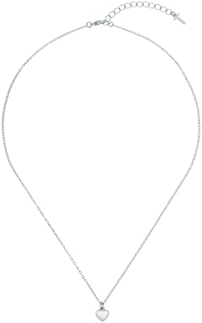 Ted Baker Hara Tiny Heart Pendant Necklace - Silver or Rose Gold Tone Options