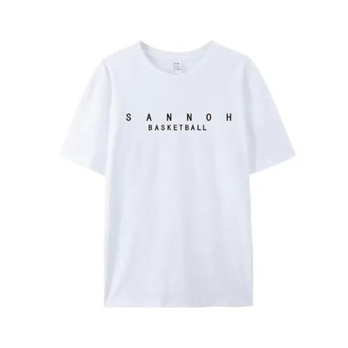 T-Shirt Basket-Ball Dessin Animé à Manches Courtes Oversize - 4
