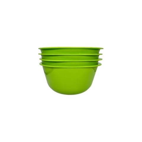 ECO Unbreakable Colourful Plastic Bowls Set Cover